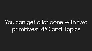 Talking to Microcontrollers with Postcard-RPC