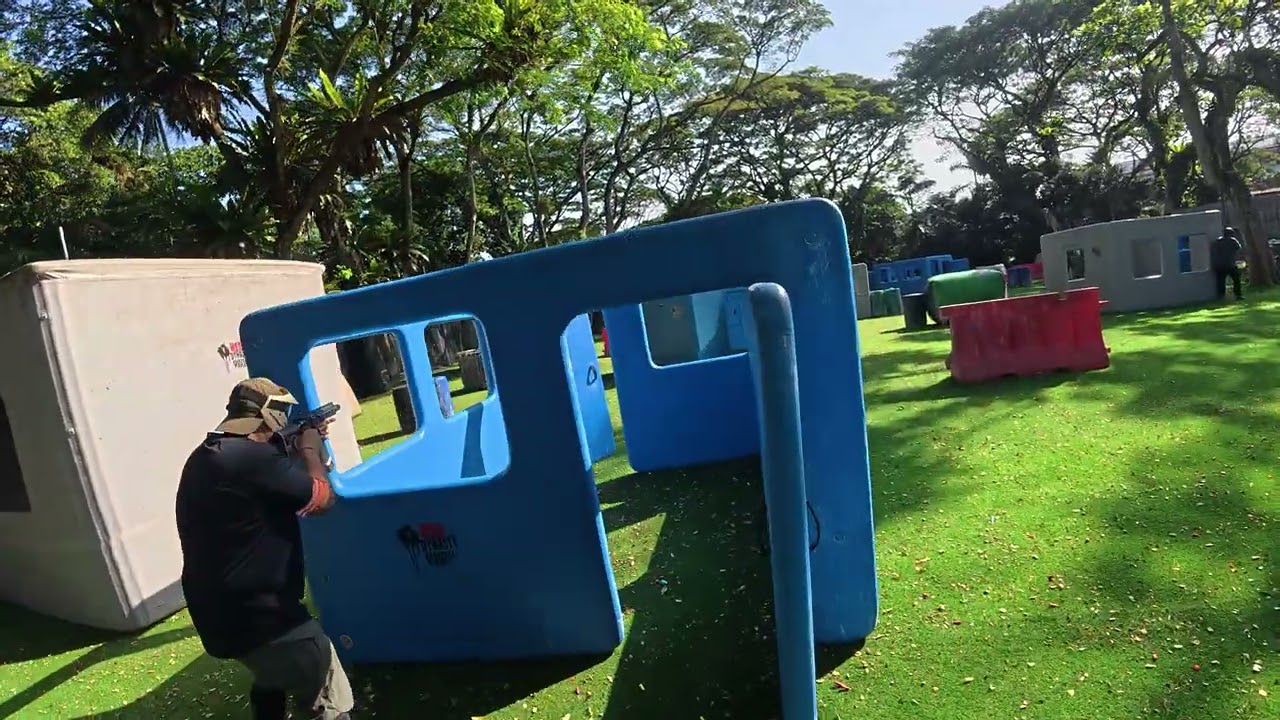 Full round unedited round of Domination at Red Dynasty Paintball Park.