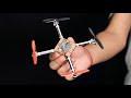 WOW! How to Make a Drone (Quadcopter) out of Pencils
