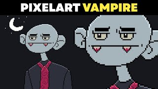 Pixelart Vampire Style Speedart - Aseprite