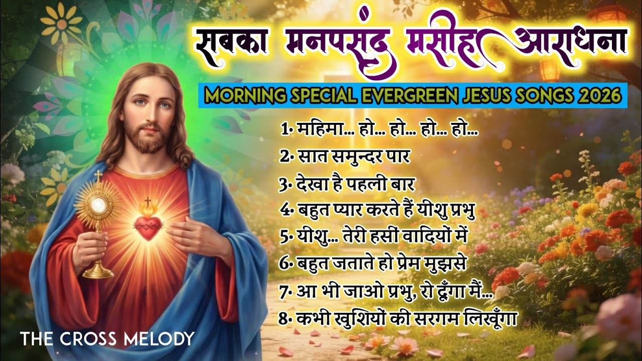 मनपसंद मसीह आराधना | Morning Special Evergreen Jesus Songs 2026 | Trending Yeshu Bhakti Geet 