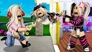 Mean E Girl Kicked Out Baby Sister! (Roblox)