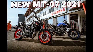 New YAMAHA MT-07 2021 / Nová Yamaha MT-07 2021