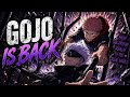 🔥 GOJO IS BACK – Prison Realm Breakout! 🔥 #anime #jujutsukaisen #yujiitadori #gojo #geto #sukuna
