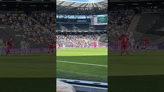 Football match : Mk Dons Tranmere Rovers Mk promoted to EFL League 1🎊
