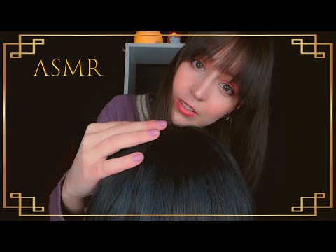 ⭐ASMR [Sub] Ayudándote a Dormir: Masaje Capilar y Cepillado de Cabello en Español