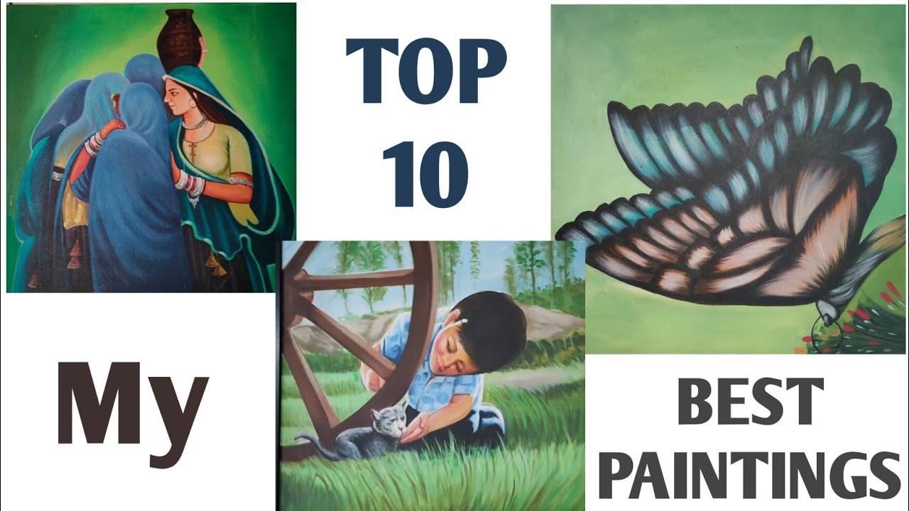 Top 10 Best Painting🖌️🎨🖼️🖌️ painting YouTube