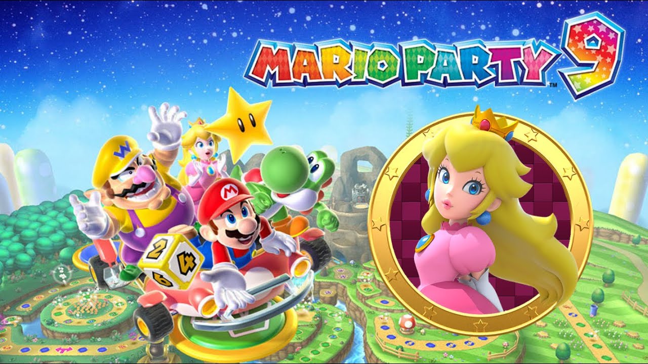 Mario Party 9 Solo Mode (All Boards) (Peach) (4:3)