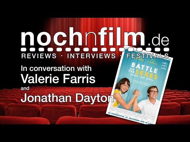 In conversation with Valerie Faris & Jonathan Dayton | Battle of the Sexes | Interview