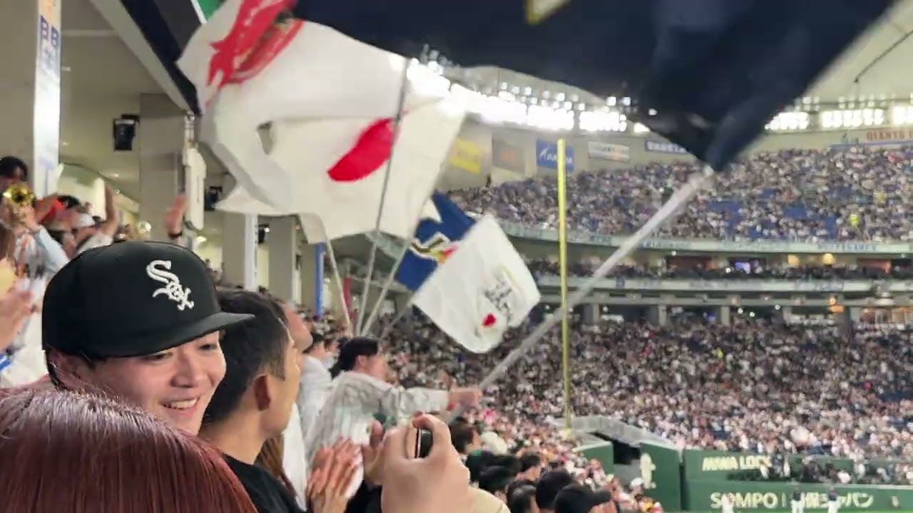 2026年3月10日 WBC 日本vsチェコ　試合前応援1-9  #wbc #侍ジャパン #東京ドーム 