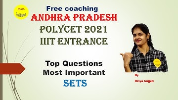 AP Polycet 2021 Most Important Questions |Top Questions| Sets | Level 1 | IIIT Entrance