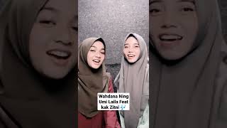 Download Lagu Duet Ning Umi Laila feat Kak Zitni Sholawat WAHDANA viral FYP #shortssholawat #banjari #shorts MP3