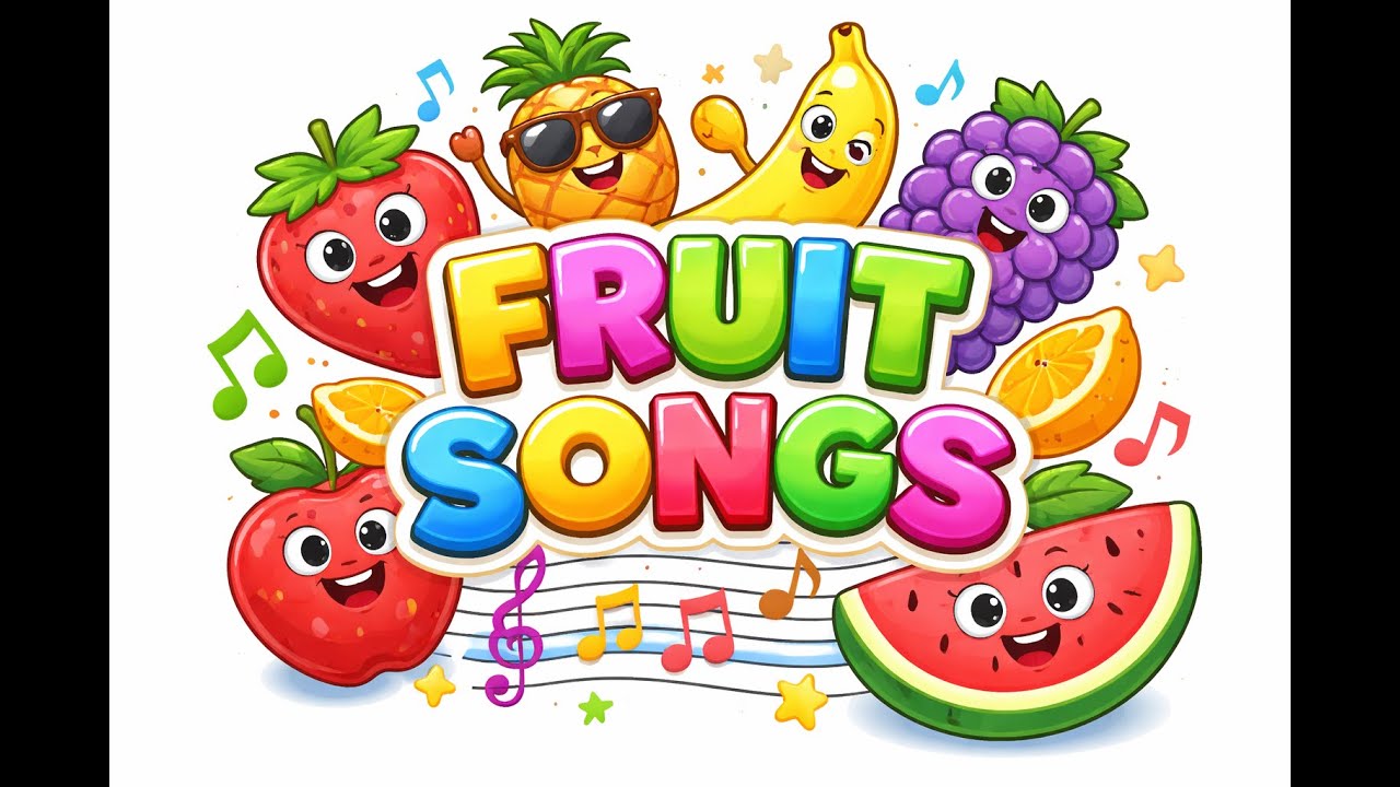 Fruit Song for Kids 🍎🍌 | Learn Fruits Names | Fun Kids Music - YouTube