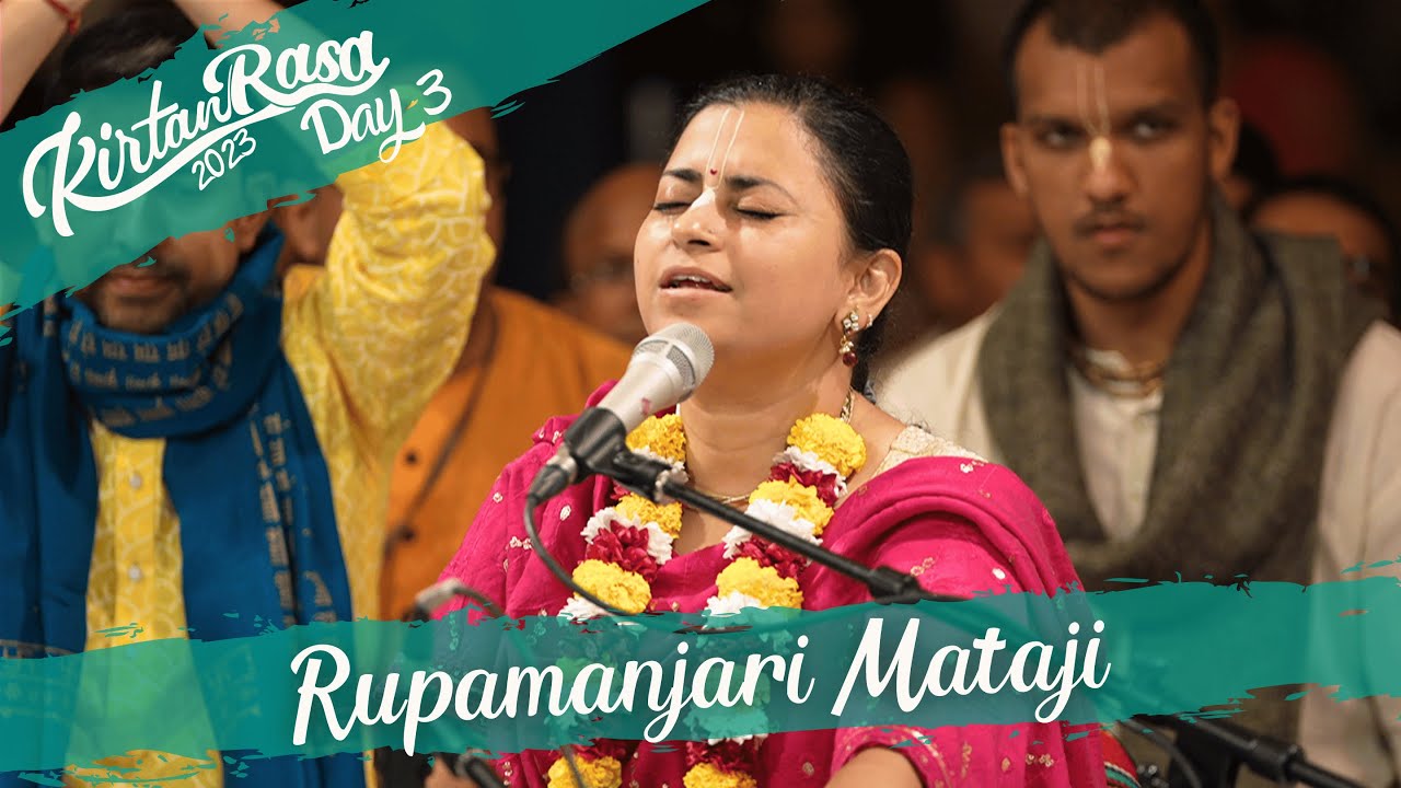 Rupamanjari Mataji's Kirtan | Day 3 | Kirtan Rasa 2023 | 4K | Dubai Kirtan Mela
