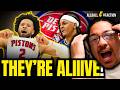 Pistons SURVIVE UGLY game vs Magic, series now at 3-2 | ALLBALL REACTION