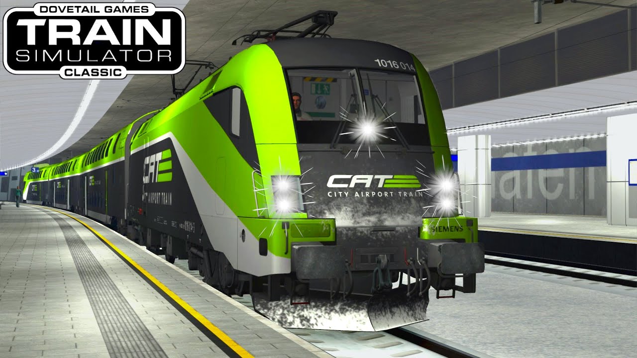 CAT (9060) nach Wien Mitte / City Airport Train / RWA Nordbahn 3 / Train Simulator Classic