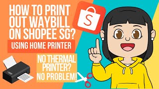 How to Ship Out  Shopee Singapore Orders with No Thermal Printer - Easy! screenshot 5