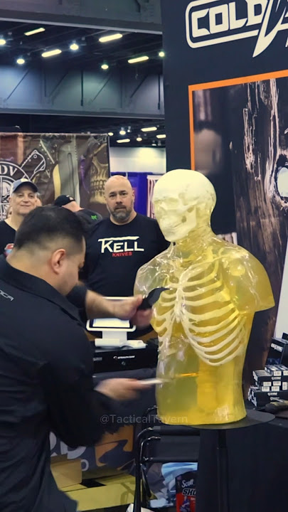 Testing the DEADLIEST Knives on a Ballistic Dummy | Black Talon 2 Cold Steel #shorts #ytshorts