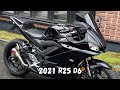 【2021 YZFｰR25 ABS D6カスタム】AKRAPOVICマフラー+MRAスクリーン+Puigリアフェンダー！