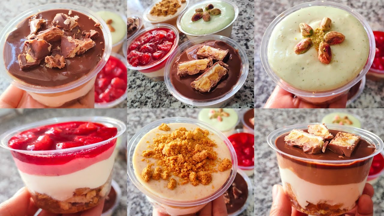 تحلية الورشاتة فخمة بعدة أذواق/ les sundae #تحليات_رمضان_2022