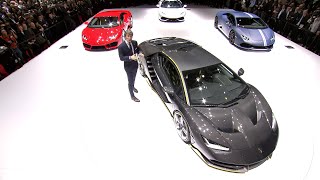 Lamborghini Centenario Press Conference: Highlights