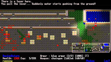 DoomRL - DavionReturn2 - Difficulty Raised in Optional Levels