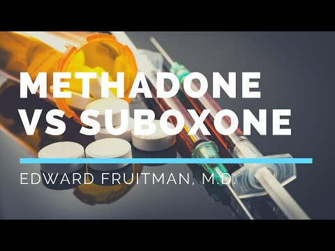 Methadone vs Suboxone