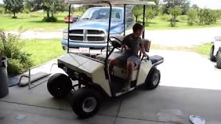 Electric to Gas Powered Golf Cart Conversion