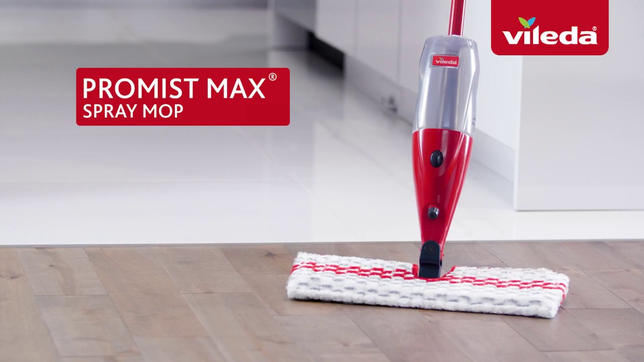 Doorzichtig Autonoom Beugel How to use the Vileda ProMist MAX Spray Mop for fast & easy floor cleaning  - YouTube