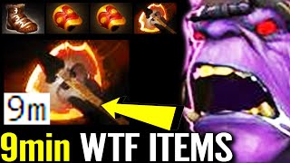9Min FURY!!? WTF Fast Farm Pro Alchemist STACK SET UP GUIDE By Ame Top Rank Immortal Dota 2 Profile