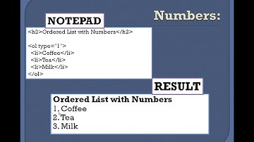 HTML List theory part with tags in telugu lesson: 15 (part- 2)