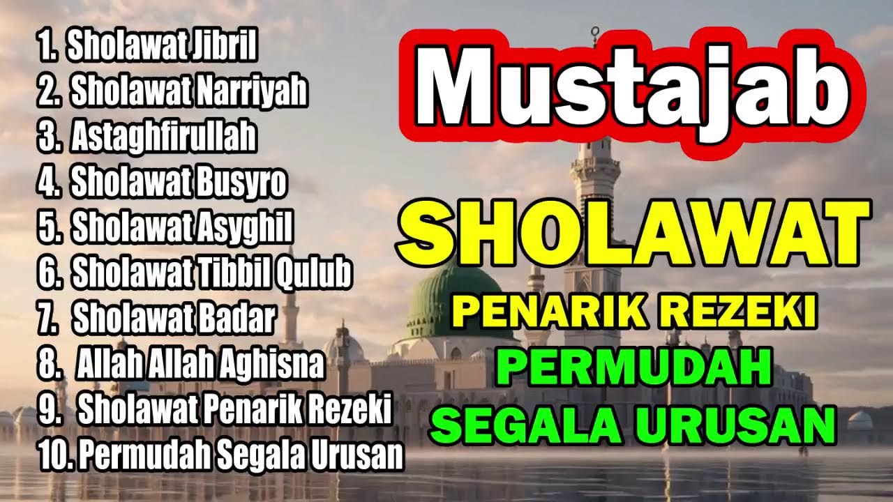 🔴 LIVE SHOLAWAT JIBRIL PALING MERDU 2026 | Pembuka Rezeki & Hati Tenang