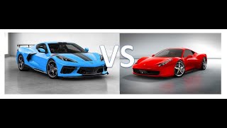 In this video we discuss whether the c8 corvette or ferrari 458 is
better