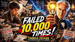 The Boy Everyone Called A Failure Became A Genius | Thomas Edison’s Untold Story ⚡