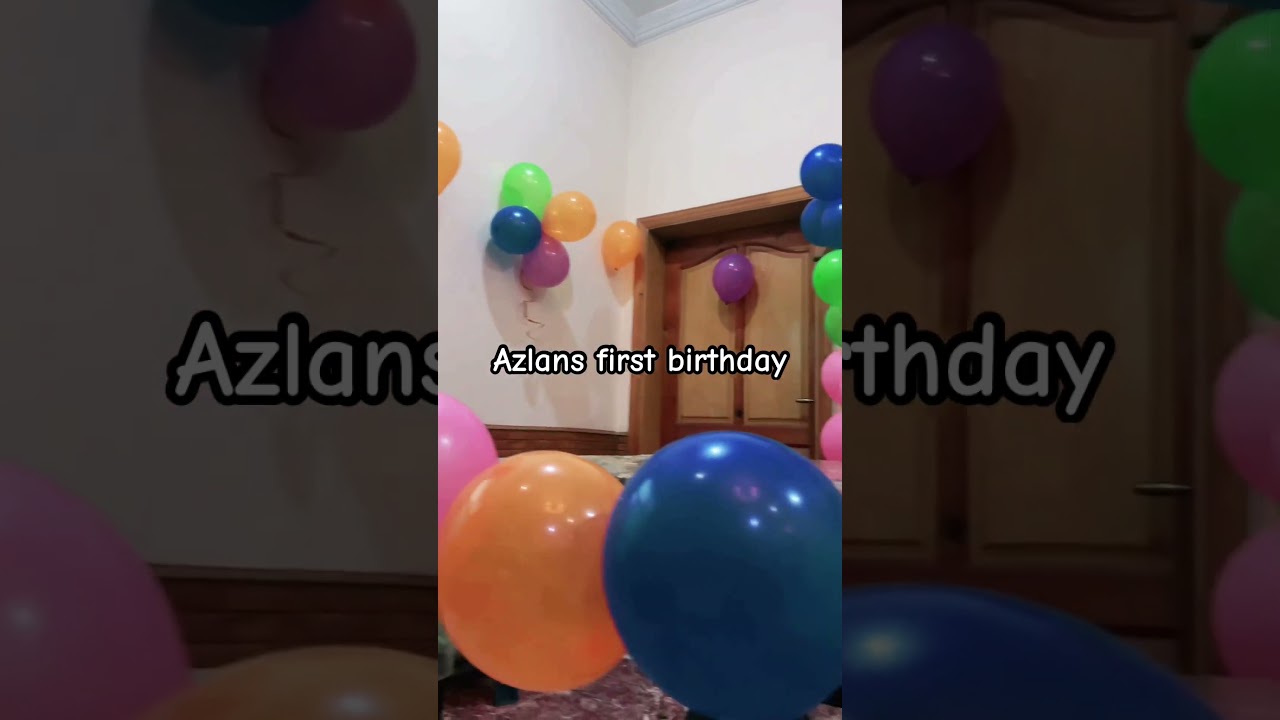 Azlan’s first birthday 😍❤️🎂 
