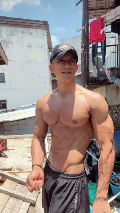 Kuli Muscle Pose pamer body 💪💪#pecintakulimuscle #musclekuli