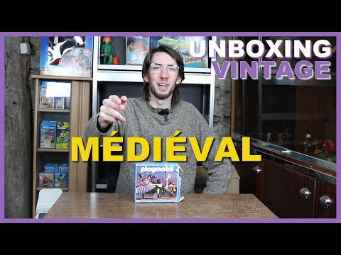 PLAYMOBIL CHEVALIER NOIR AVEC 2 ÉCUYERS REF 3669-A DE 1993 UNBOXING VINTAGE EN FRANCAIS 🐴🛡⚔ !