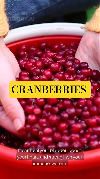 Explore the magic of cranberries! #cranberries #urinarytractinfection #naturalremedy #facts #viral