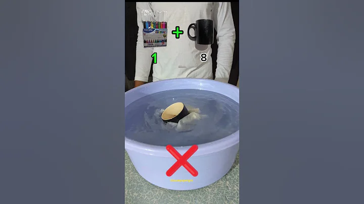 Try to guess how many tissue paper it tooks to float? #asmr #experiment #satisfying #tissuepaper