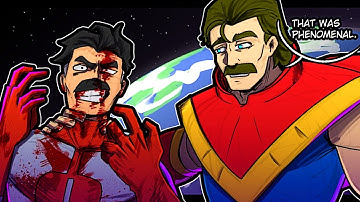 Omni-Man vs Phenomaman is niet eerlijk