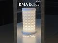 Running late on a gift? Make it count with a LED Lamp & Vase #BMABUILDS #homedecor #valentines