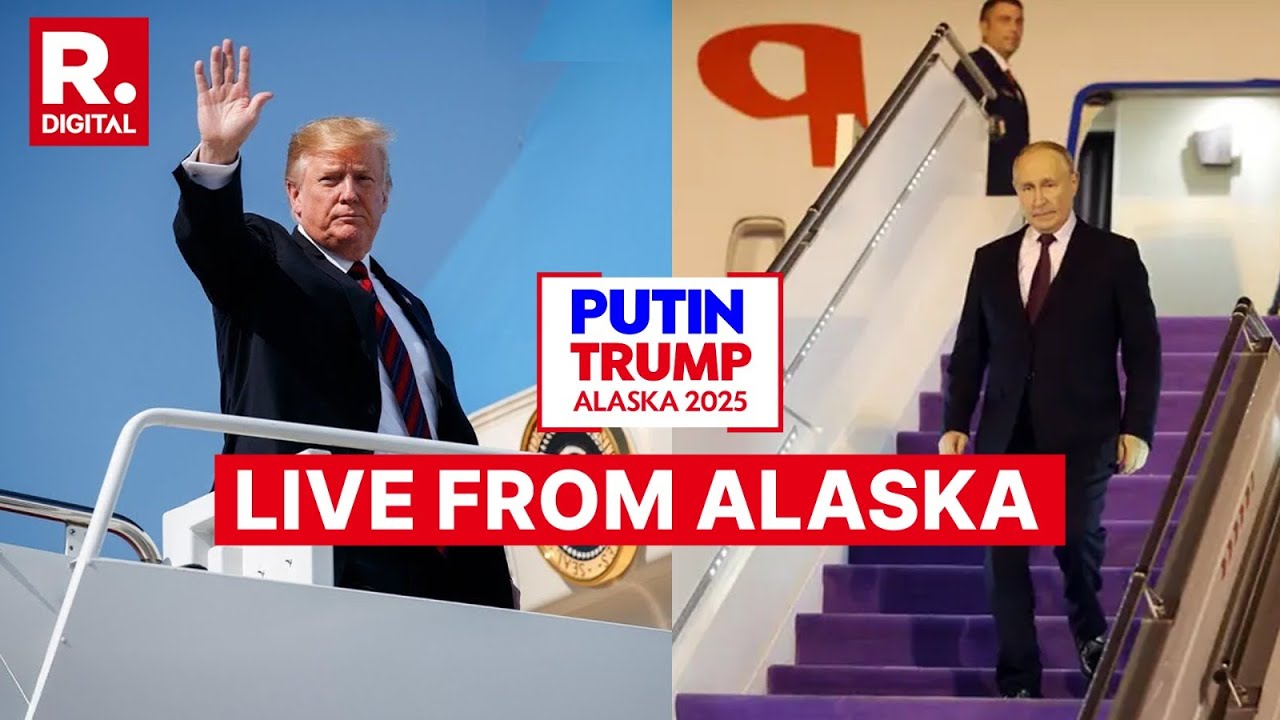 Trump Putin Meet: LIVE Coverage From Alaska | Russia-Ukraine WAR