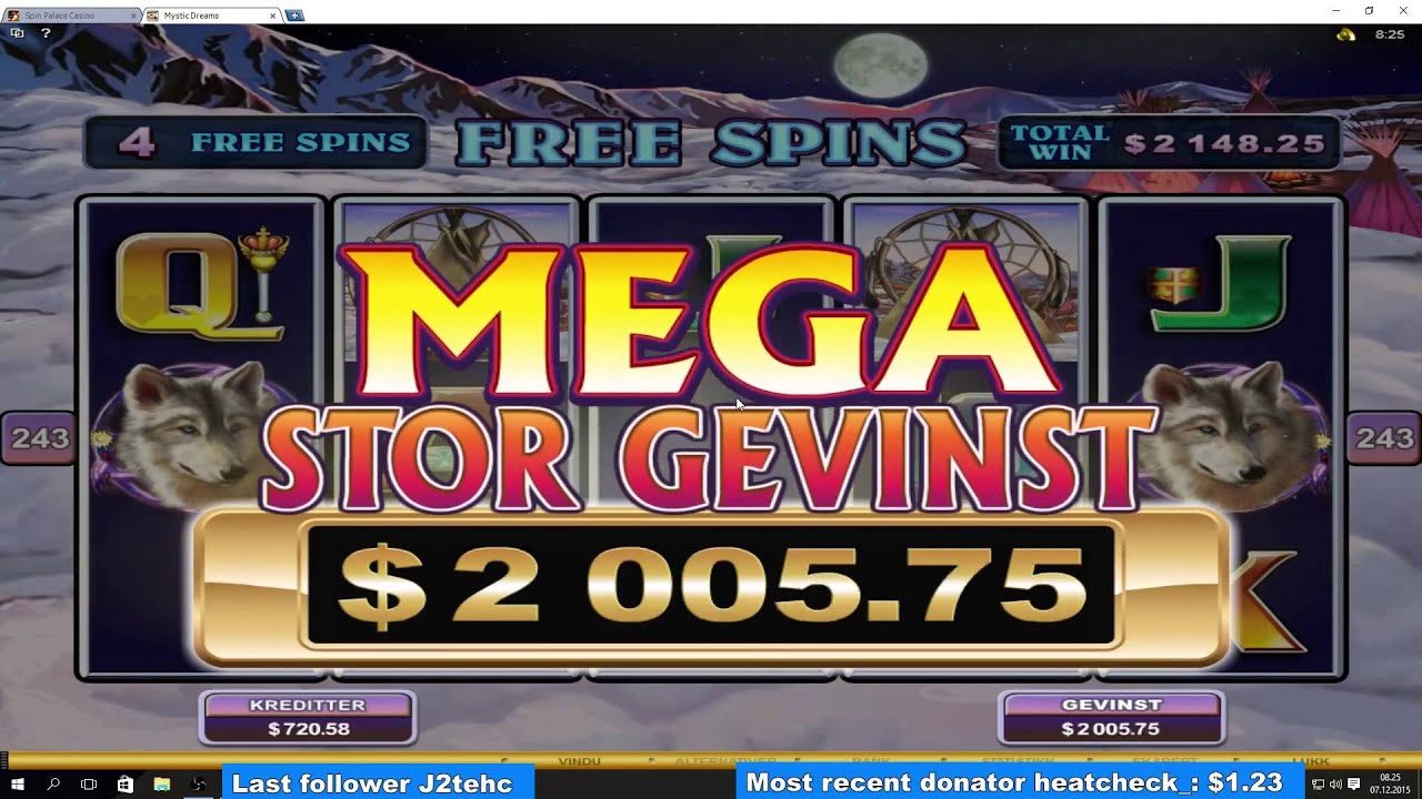 Mystic Dreams - Mega win