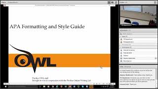 APA Workshop Part 2