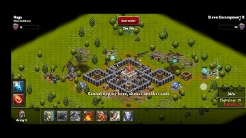 Throne Rush: Defeated the Force Of Evil with Time and Place of  Deployment of warriors