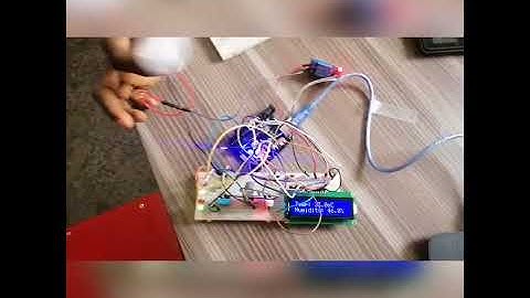 Affichage de la température, humidité et gaz avec Arduino.