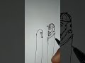 When Art Speaks Without Words… ❤🙂 #shorts #art #sketch #emotionalart #drawing #ytshorts #artist