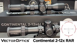 Details Is An MPVO More Practical Than An LPVO Vector Optics Continental 2-12x FFP RAR Scope Guide
