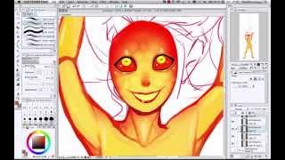 Avas Demon Speedpaint - Nobody Panic - Body; part 1