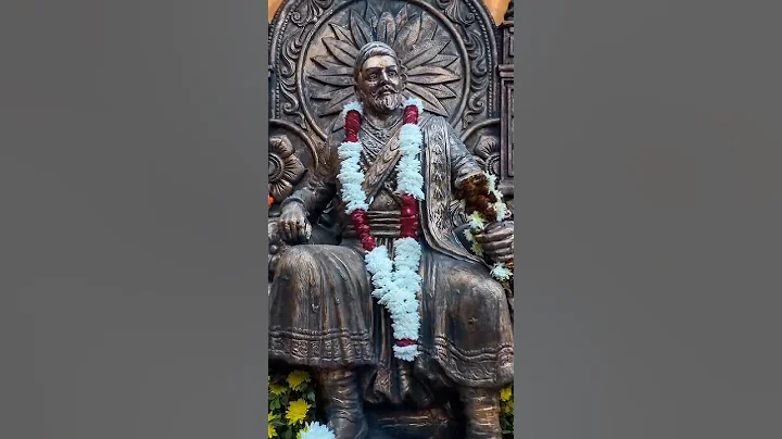 Chhatrapati Shivaji maharaj statue at pangong  !